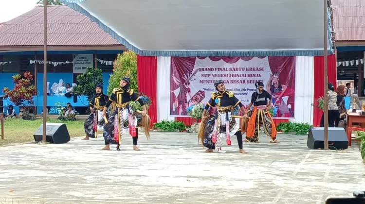 Disdikbud Sintang Apresiasi Sabtu Kreasi SMPN 1 Binjai Hulu